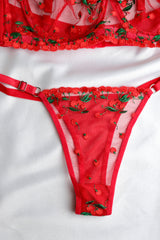 Cherry Bralet Takım